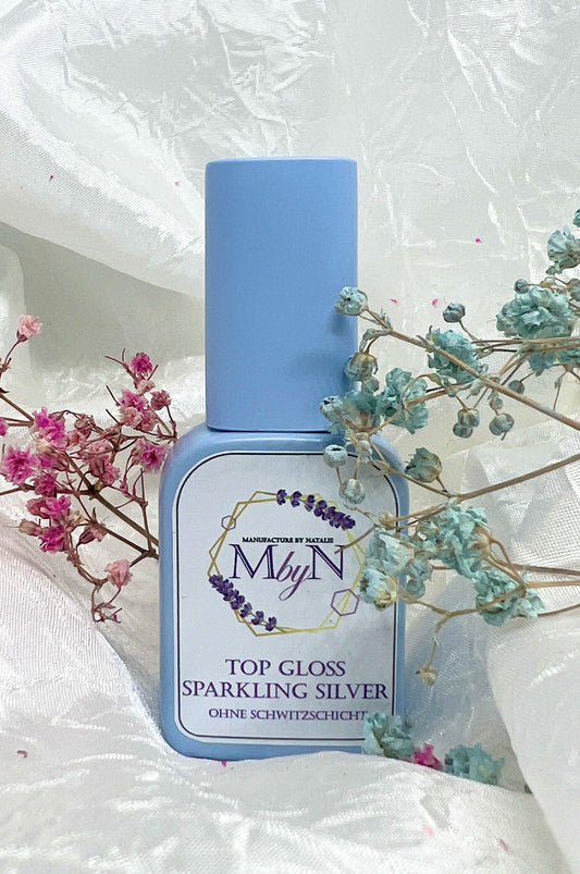 MbyN - Top gloss - Sparkling silver - Ohne Schwitzschicht